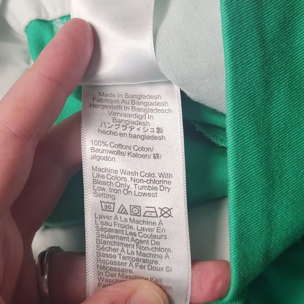 J.Crew Chino Shorts Women's Size 2 Green Cotton Classic Preppy Casual Summer